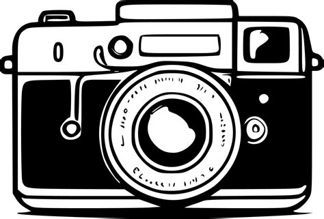 black and white camera clipart|black and white camera icon.